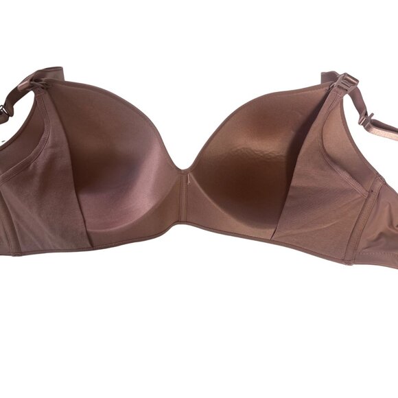 Auden Nursing Bra 34DDD Mauve Lightly Lined Wirefree Soft Support - Picture 2 of 11